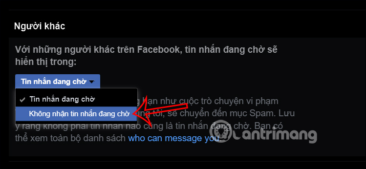 Picture 18 of How to stop receiving messages from strangers on Messenger
