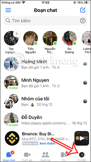 Picture 6 of How to stop receiving messages from strangers on Messenger