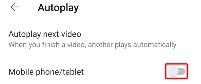 How to stop videos from autoplaying on YouTube Picture 8
