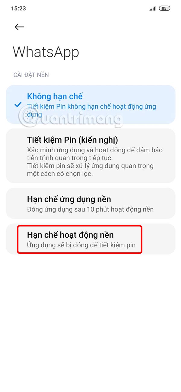 How to Stop WhatsApp from Running in the Background on Android Picture 5