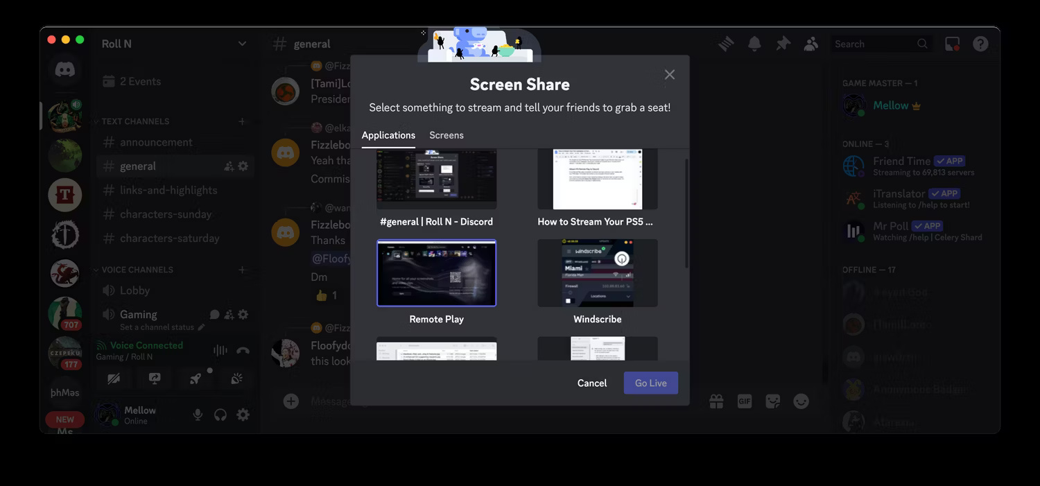 How to stream PS5 gameplay to Discord (using PS Remote Play) Picture 5