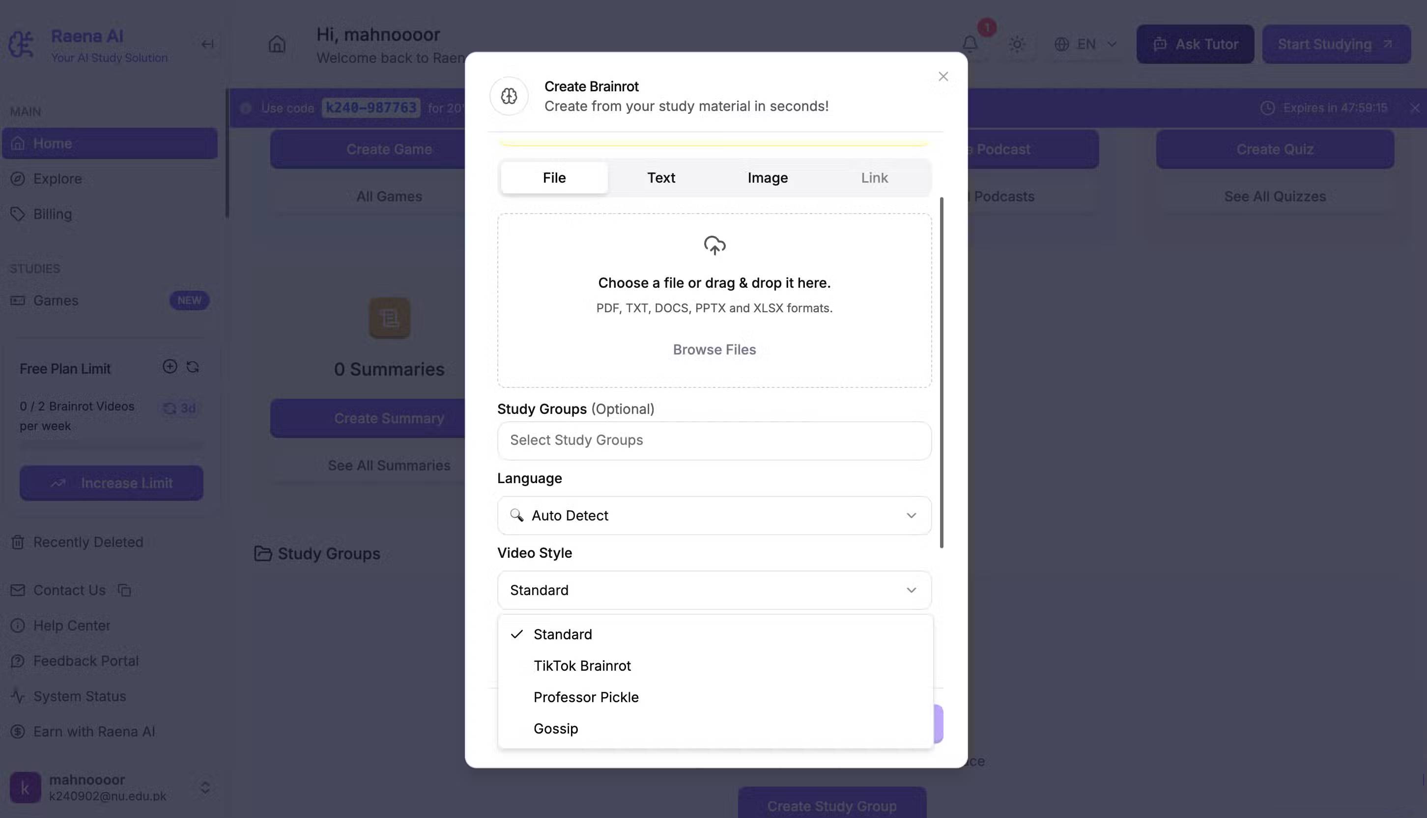 How to study effectively with TikTok brainrot application Picture 2