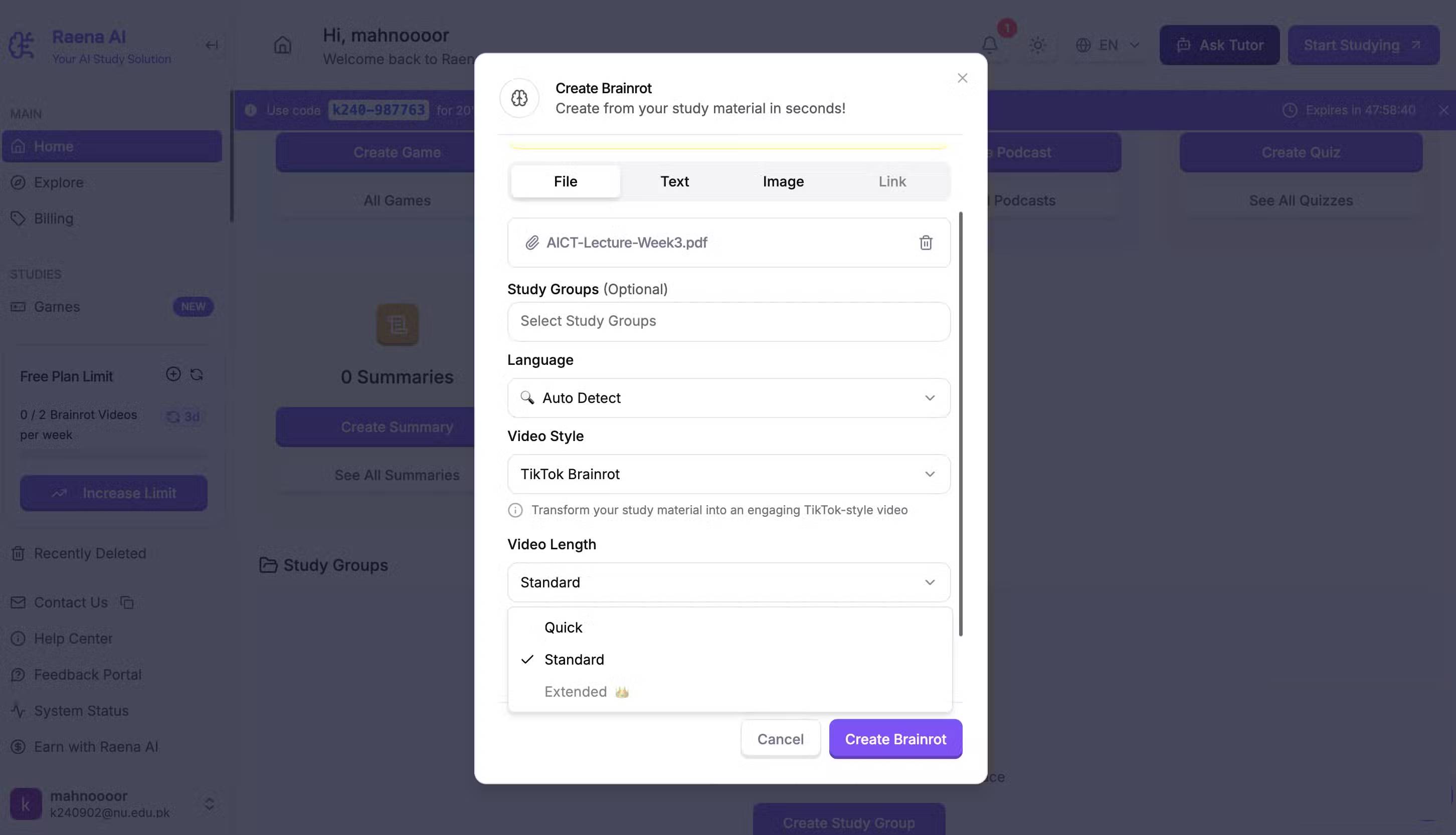 How to study effectively with TikTok brainrot application Picture 3