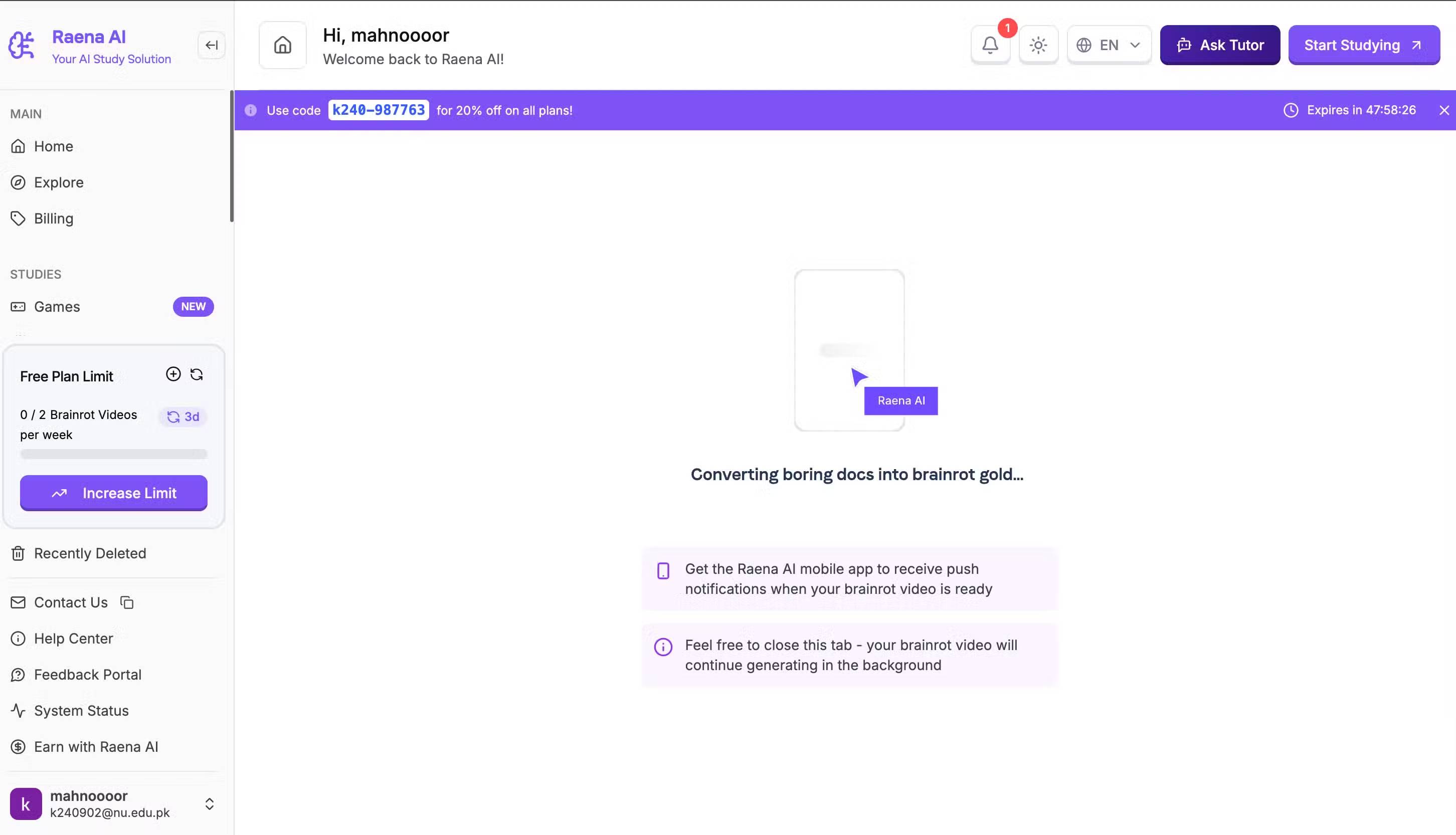 How to study effectively with TikTok brainrot application Picture 5