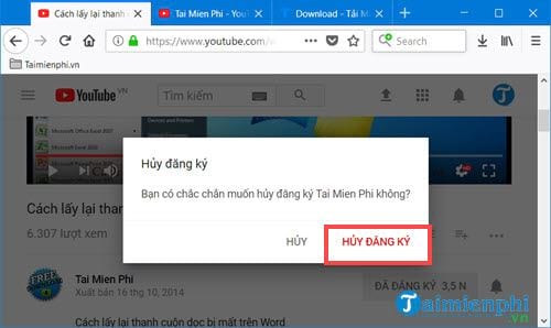 Picture 3 of How to subscribe to and unsubscribe from a YouTube channel quickly