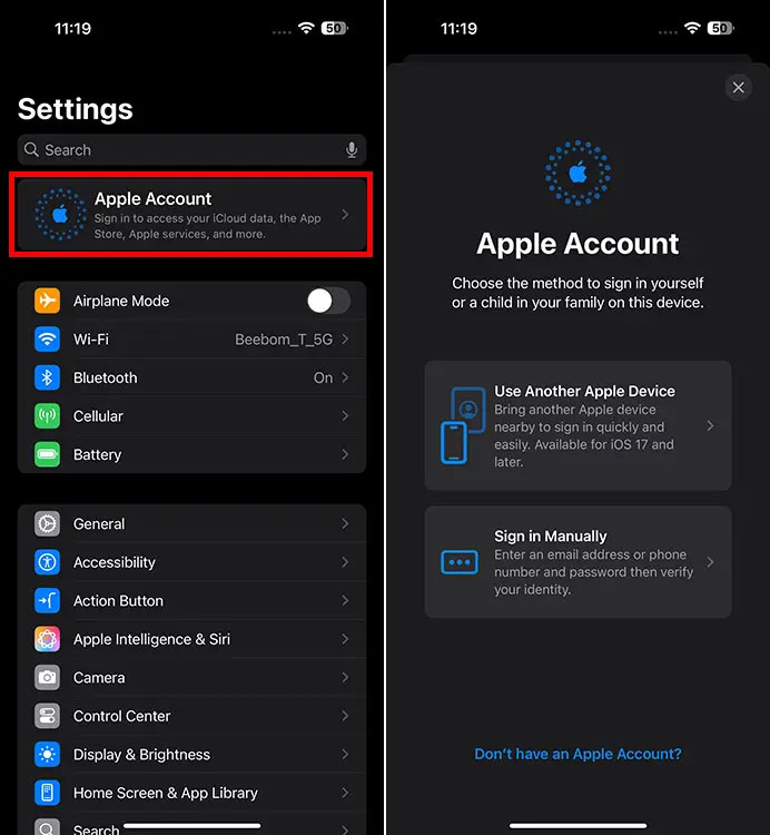 How to Switch Apple ID on iPhone/iPad Without Losing Data Picture 3