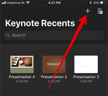 Picture 1 of How to convert a Keynote presentation to PowerPoint