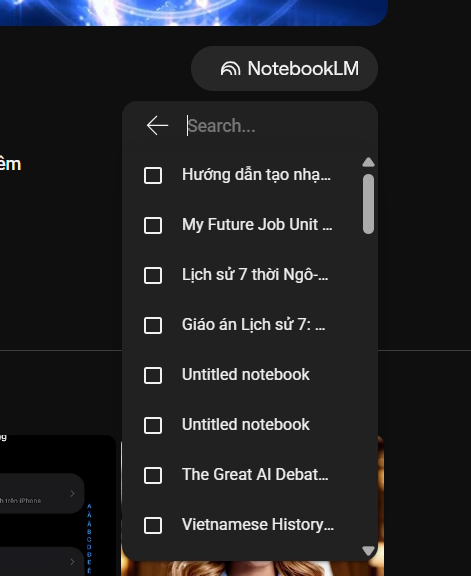 Picture 5 of How to sync your YouTube channel with NotebookLM
