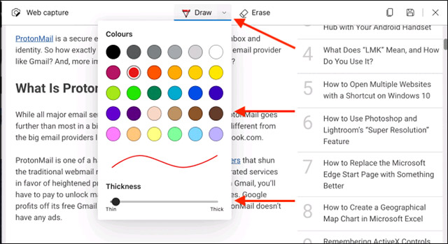 How to take a screenshot of the entire web page on Microsoft Edge Picture 4