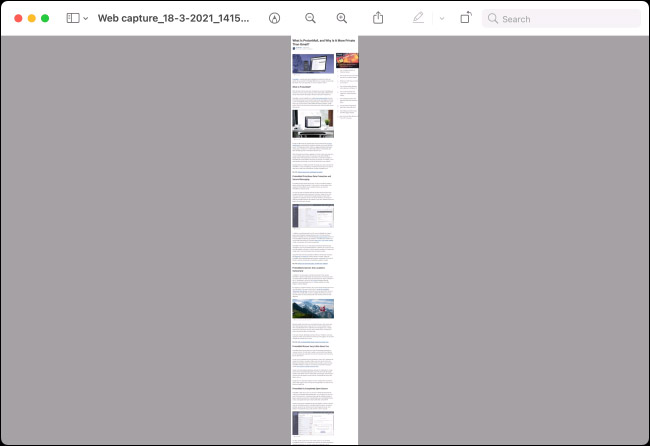 How to take a screenshot of the entire web page on Microsoft Edge Picture 8