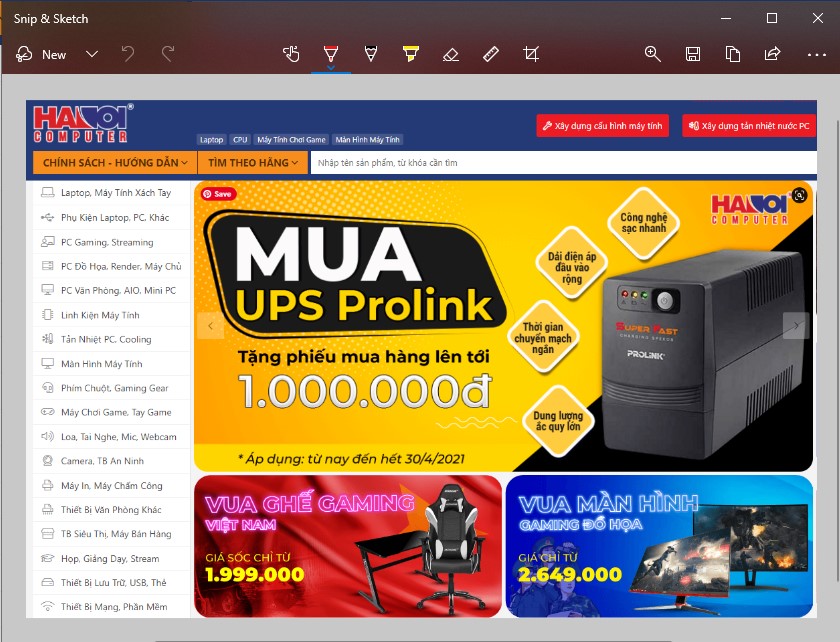 How to take a screenshot on a laptop simply, quickly and accurately Picture 11