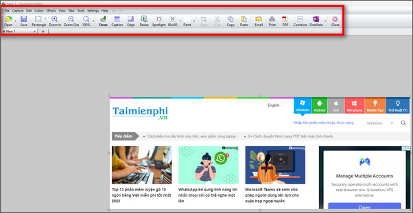 How to take a simple screenshot of a Windows 7/8/10/11 laptop computer Picture 18