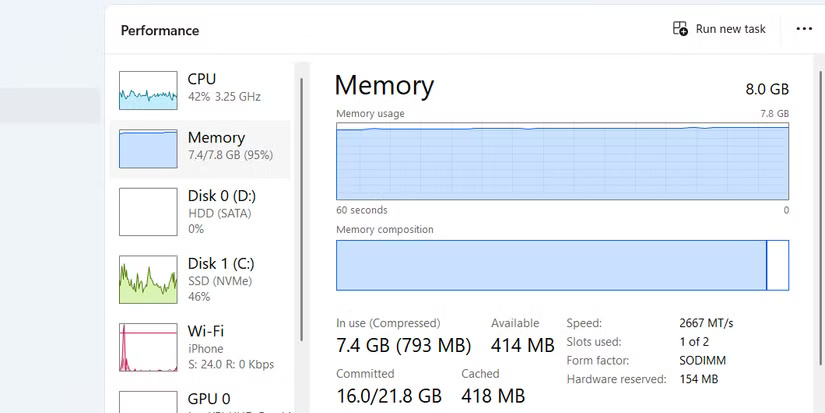 How to Take Advantage of the Performance Tab in Task Manager Picture 3