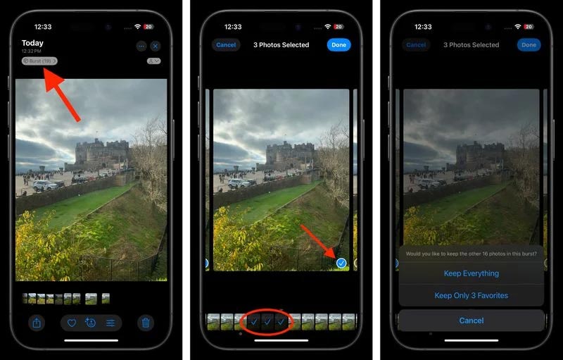 How to take continuous photos on iPhone Picture 2