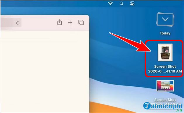 How to take screenshots by region on Macbook, Windows Picture 12