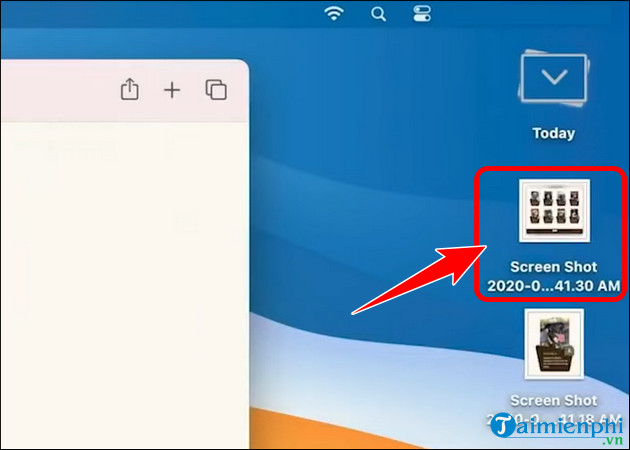 How to take screenshots by region on Macbook, Windows Picture 14