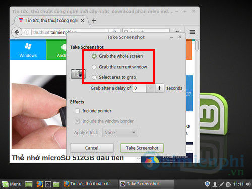 How to take screenshots on Linux Picture 5
