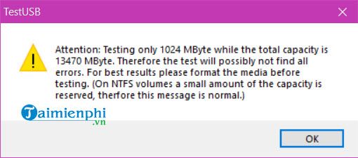 Picture 9 of How to test the read and write speed of a USB drive.