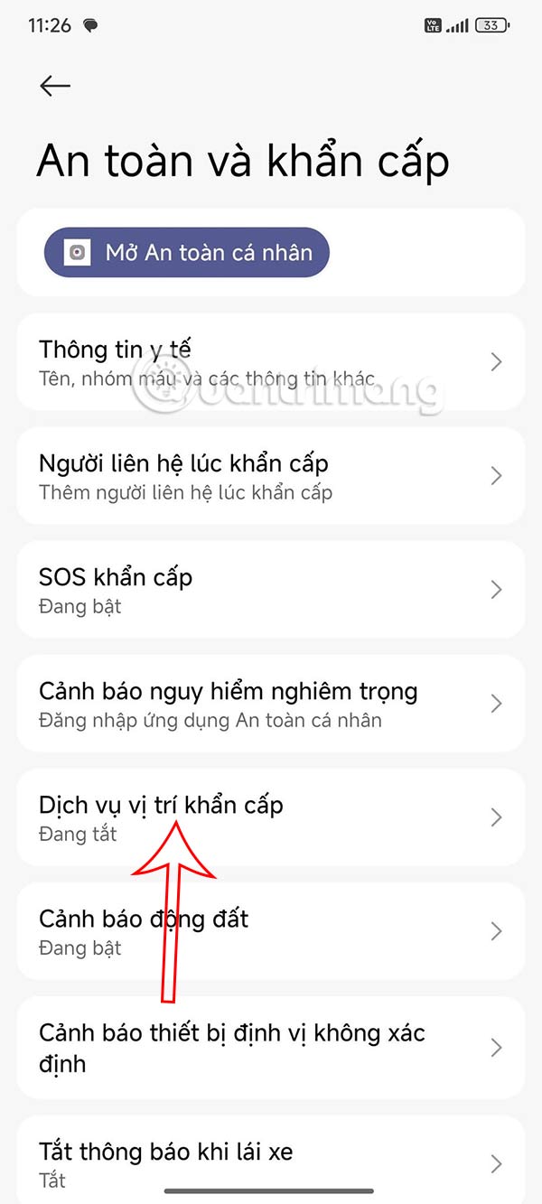 How to text send emergency location on Android Picture 4