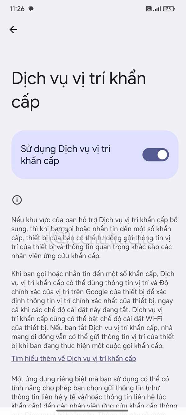 How to text send emergency location on Android Picture 6