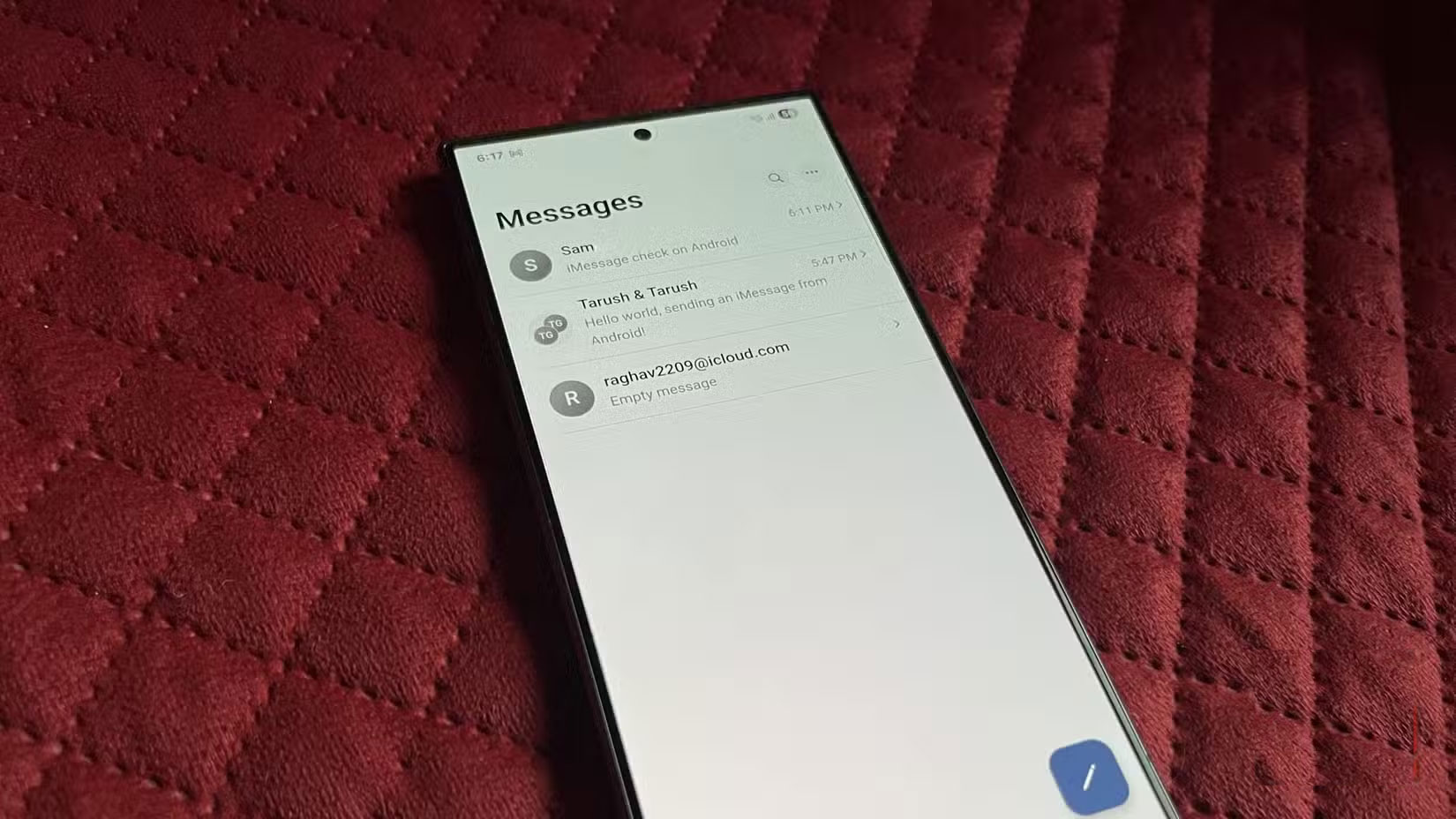 How to text using iMessage on Android devices Picture 1