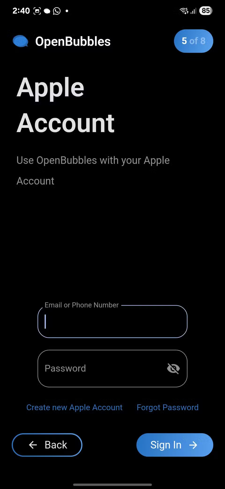 How to text using iMessage on Android devices Picture 4