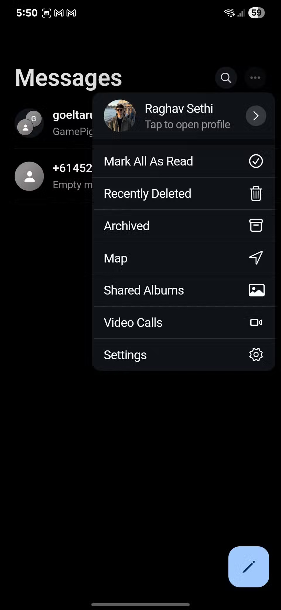 How to text using iMessage on Android devices Picture 9