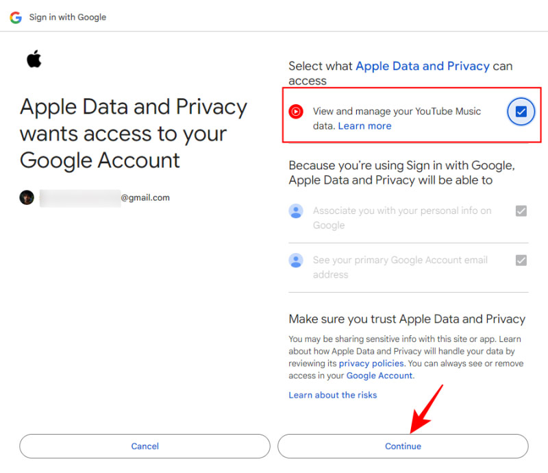 How to transfer Apple Music playlists to YouTube Music Picture 5