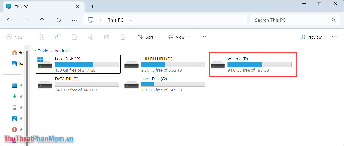 How to transfer space from drive D to drive C on Windows 11 Picture 11