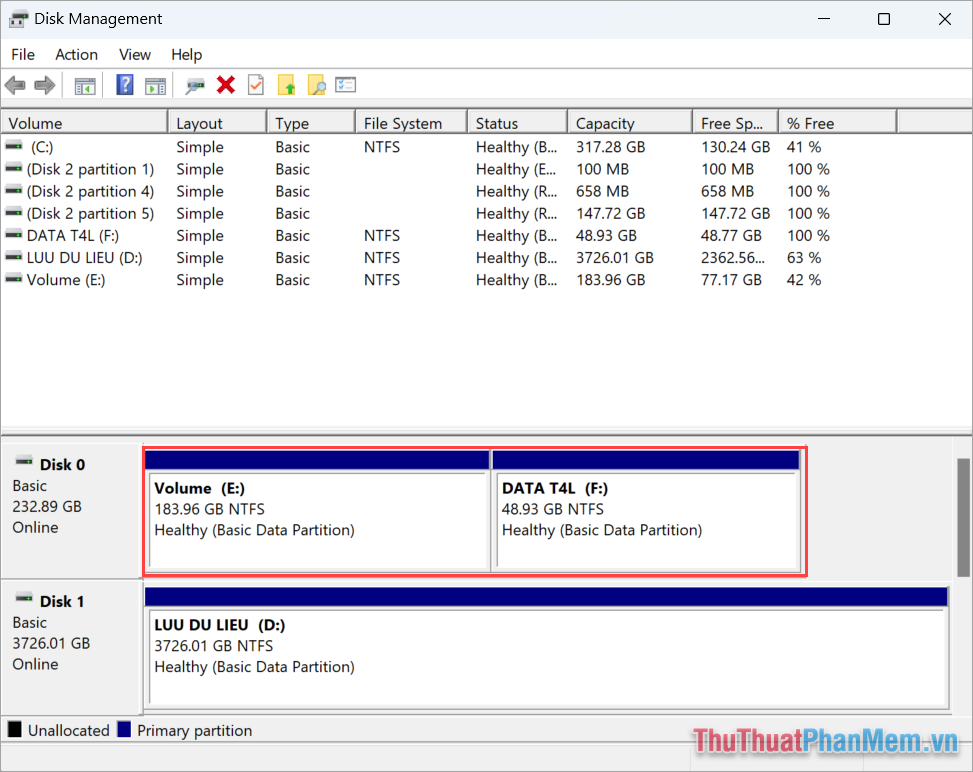 How to transfer space from drive D to drive C on Windows 11 Picture 4