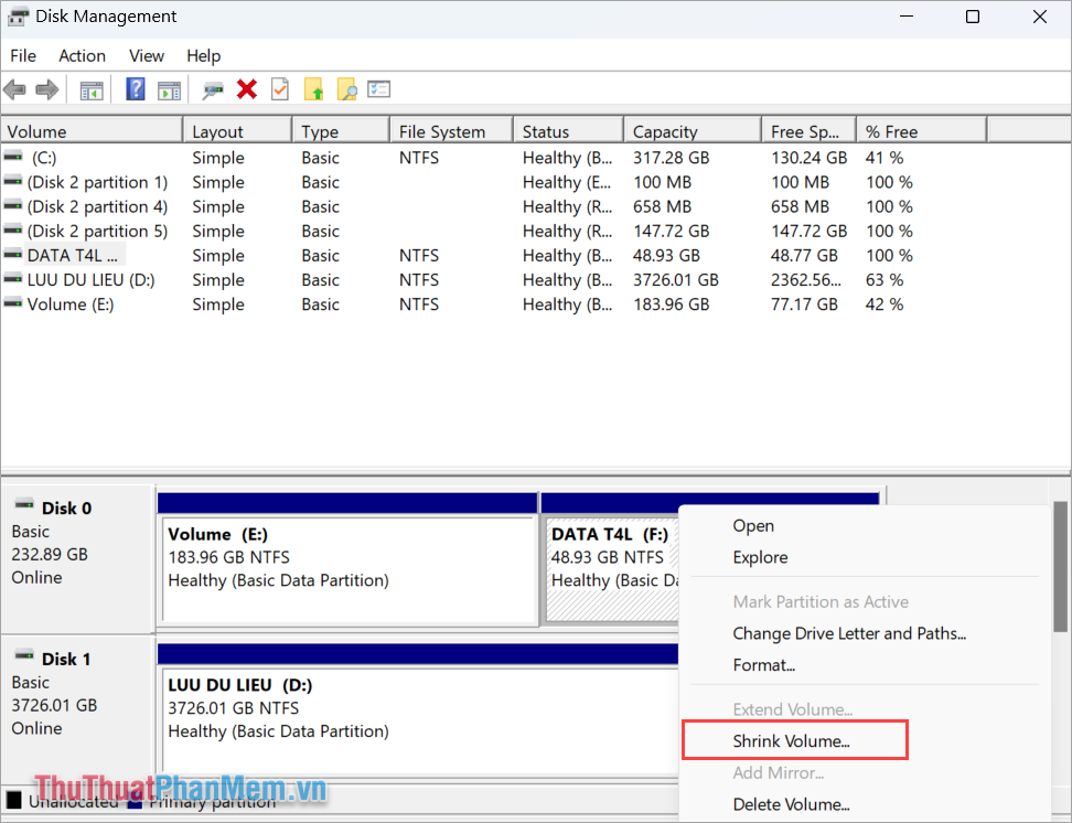 How to transfer space from drive D to drive C on Windows 11 Picture 5