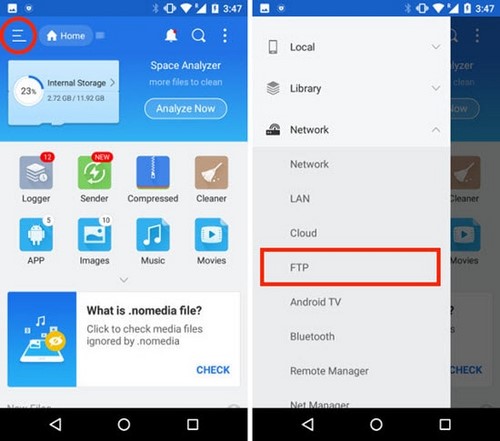 Picture 11 of How to transfer data from Android to Mac computer