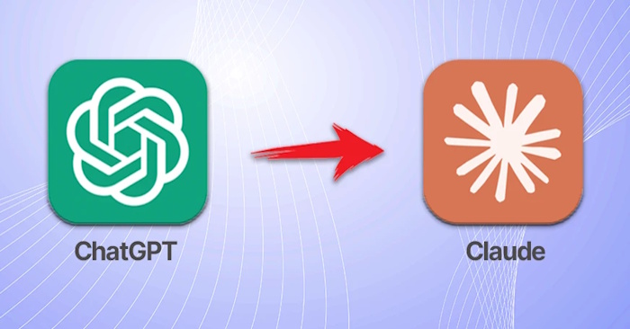 Moving selected context from ChatGPT to Claude