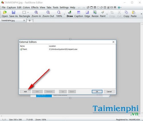 Picture 3 of How to transfer images from FastStone Capture to Paint, Word, Excel, PowerPoint, and the web.