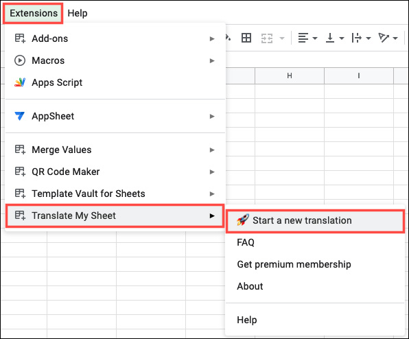 How to translate languages ​​on Google Sheets spreadsheet Picture 4