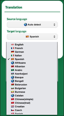 How to translate languages ​​on Google Sheets spreadsheet Picture 5