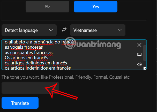 How to translate text with multiple intonations on XTranslateGPT Picture 5