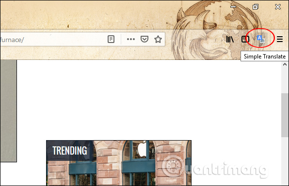 How to translate websites on Firefox Picture 10