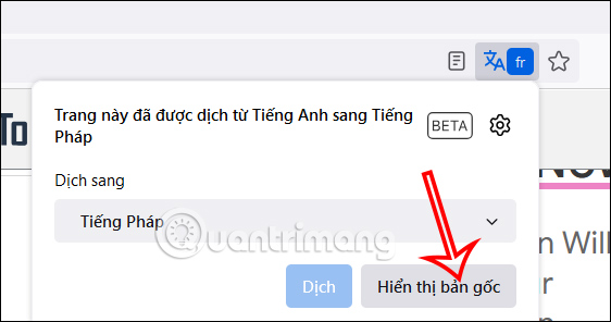 How to translate websites on Firefox Picture 5