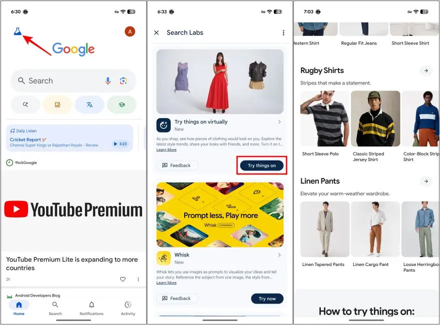 How to Try on Clothes at Home on Google Picture 1