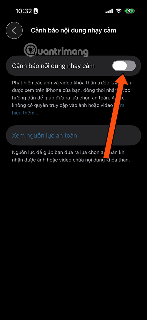 Picture 7 of How to turn sensitive content alerts on and off on iPhone