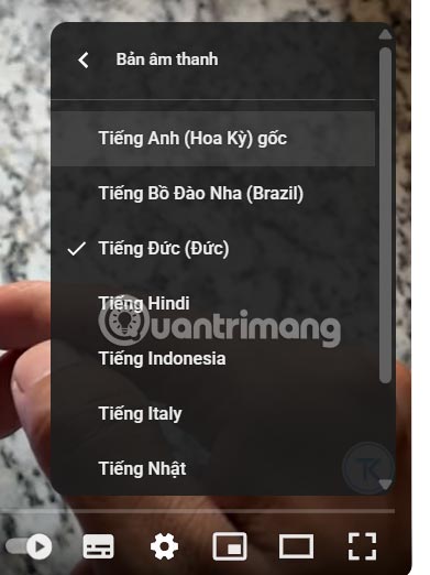 How to turn off auto dubbing on YouTube Picture 9