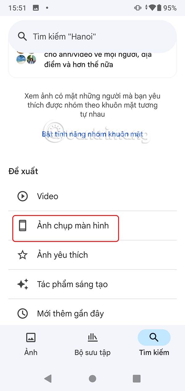 How to turn off automatic saving of screenshots to Google Photos Picture 8