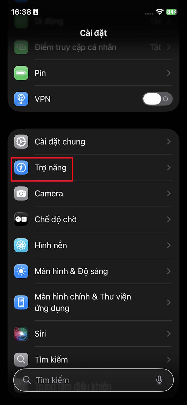 How to turn off iPhone screen auto-brightness when touched Picture 1