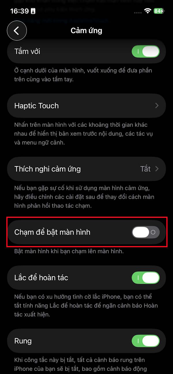 How to turn off iPhone screen auto-brightness when touched Picture 4