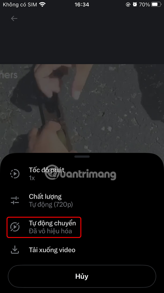 How to turn off auto-forwarding videos on X Picture 3