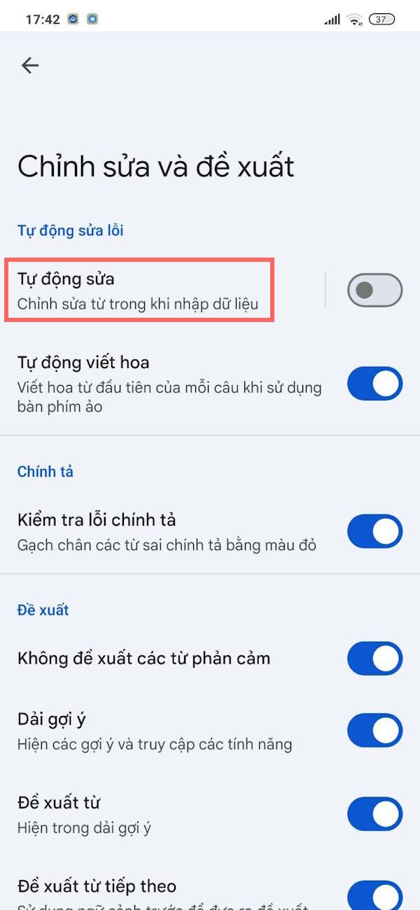 How to turn off automatic text correction on WhatsApp Picture 6