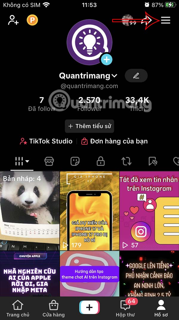 How to turn off comments on multiple TikTok videos at once Picture 2