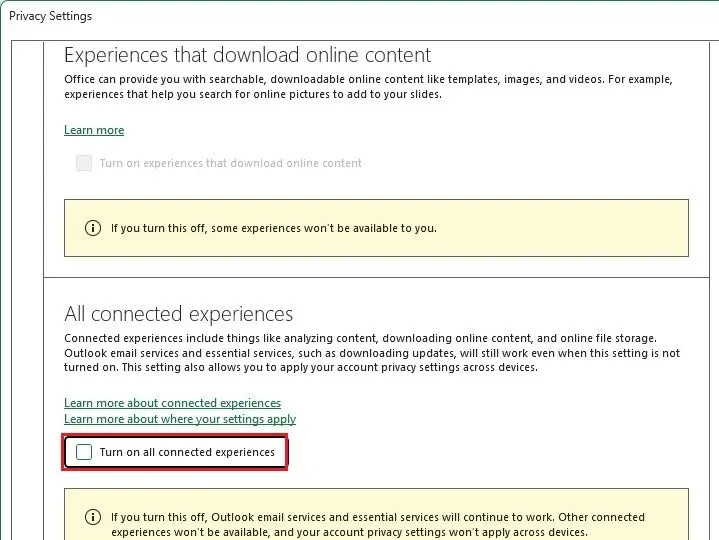 How to Turn Off Copilot in Word, Excel, and PowerPoint Picture 4