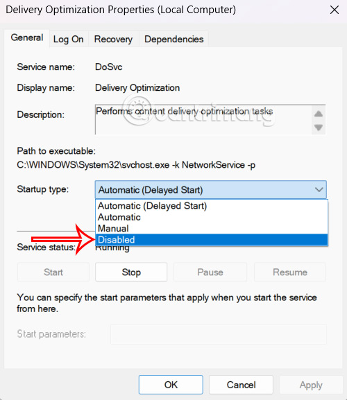 How to turn off Delivery Optimization on Windows 11 Picture 7